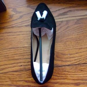 Vince Camuto Black Suede Flats
